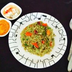 A picture of Coriander Veg Rice.