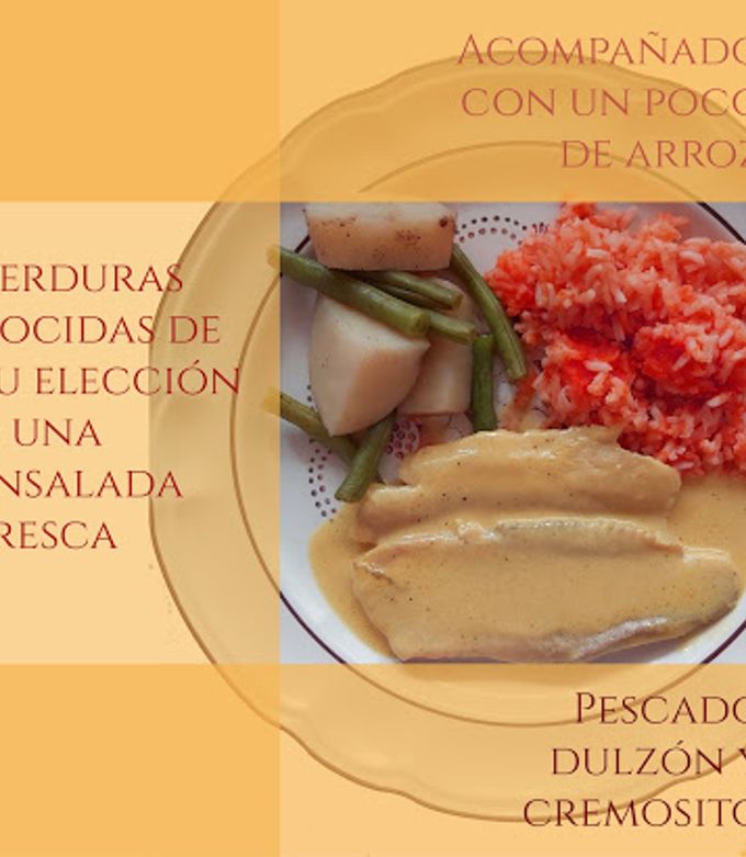 Una foto de Filete de pescado a la miel y mostaza