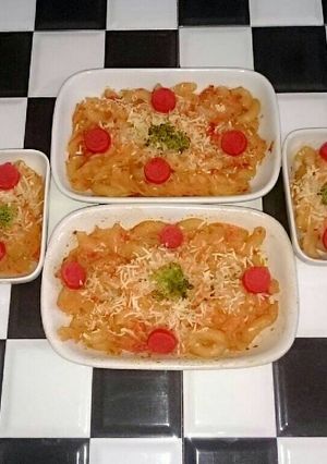 Foto resep Macaroni Schotel Panggang Simple for Breakfast