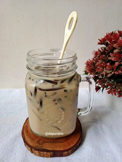 Foto resep Es Teh Susu Cincau