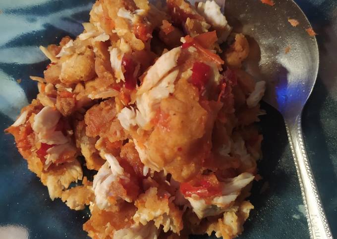 Cara Gampang Membuat Ayam geprek yang Bikin Ngiler