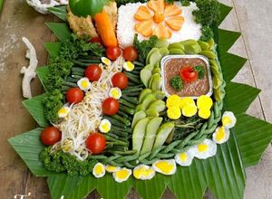 Foto resep Tumpeng Pecel