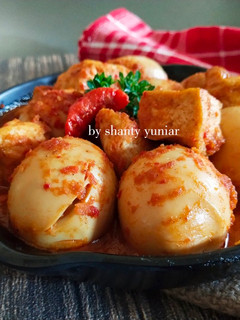 Foto resep Telur, Tempe, Tahu Masak Bali