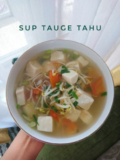 Foto resep Sup Tauge Tahu