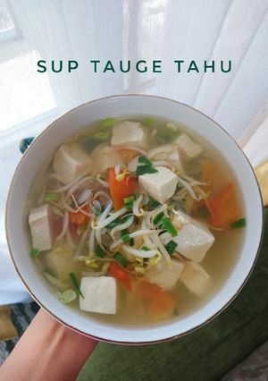Foto resep Sup Tauge Tahu