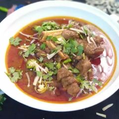 A picture of Mutton Curry.