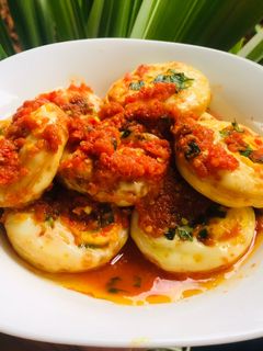 Foto resep Telur Ceplok Bumbu Bali