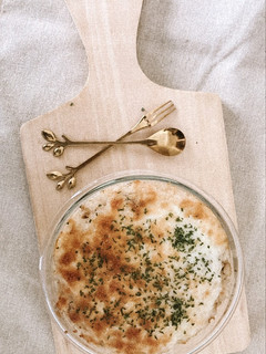 Foto resep Chicken Katsu Baked Rice