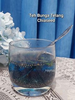 Foto resep Teh Bunga Telang Chiaseed