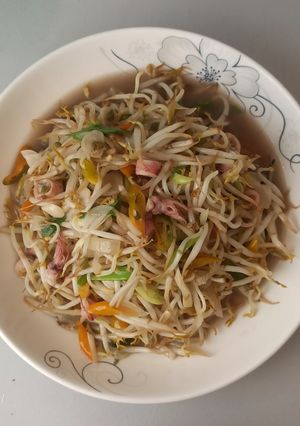 Foto resep Tumis Toge dengan Cumi Asin