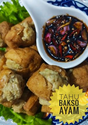 Foto resep Tahu bakso ayam