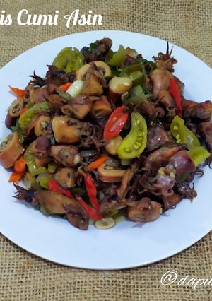 Foto resep Tumis Cumi Asin
