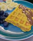 Waffles de Cenoura