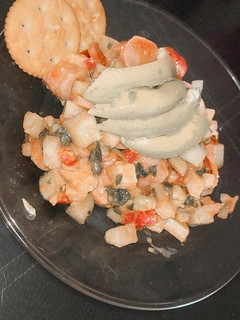 Una foto de Ensalada de salchicha