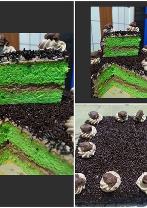 Foto resep Ice milo cake