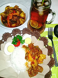 Foto resep Nasi Oseng Oseng Mercon Khas Jogja