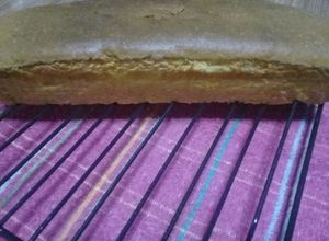 Una foto de Budín de naranjas sin gluten ni lactosa