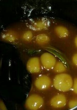 Foto resep Bubur Cendil bola bola apung