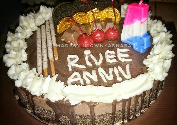 Wajib coba! Resep bikin Unbaked Oreo Choco mousse  menggugah selera