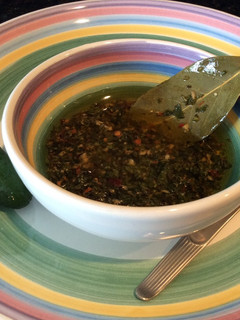 A picture of Argentinian Style Chimichurri Sauces (2. Hot Chimichurri Sauce).