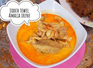 Foto resep Lodeh tewel/gori/nangka muda