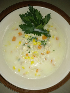 Foto resep Sup Krim Ayam Jagung #8