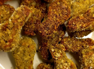 Una foto de Nuggets de brócoli