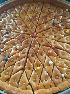 صورة لوصفة بقلاوة