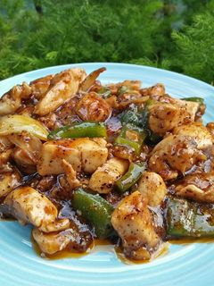 Foto resep Ayam Lada Hitam