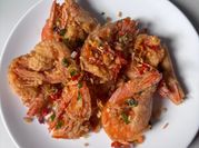 Gambar udang cabe garam tanpa telur