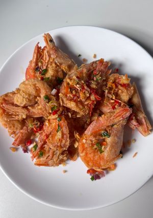 Foto resep Udang cabai garam
