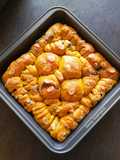 Pumpkin Bread isi pisang cokelat