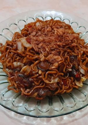 Foto resep Mie Goreng Kerang Ijo