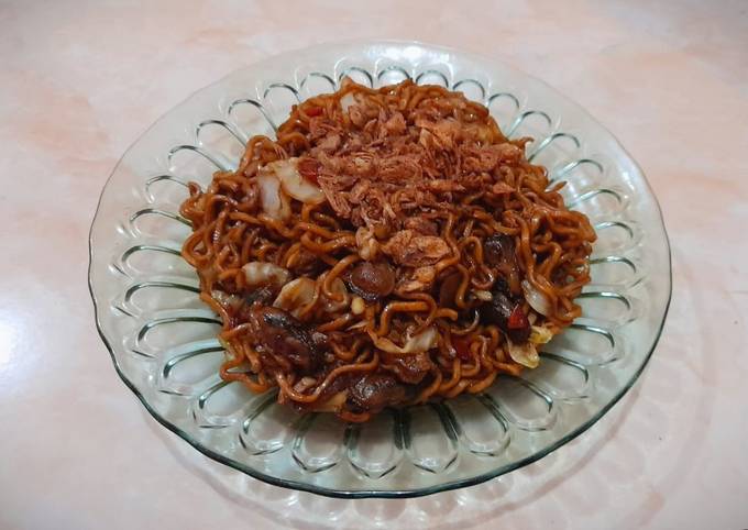 Mie Goreng Kerang Ijo