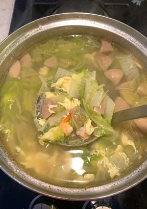 Foto resep Sup Sawi Putih