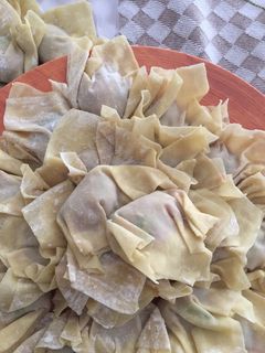 A picture of Pork & shrimp Dumpling.