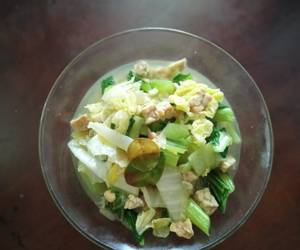 Mudah Cepat Memasak Tumis sayur sawi putih dan hijau Yummy Mantul