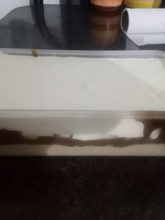 Una foto de Postre express banoffee