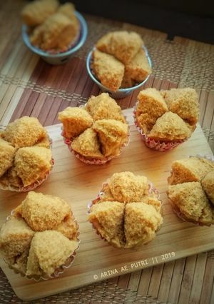 Foto resep Bolu Kukus Gula Merah (Eggless)