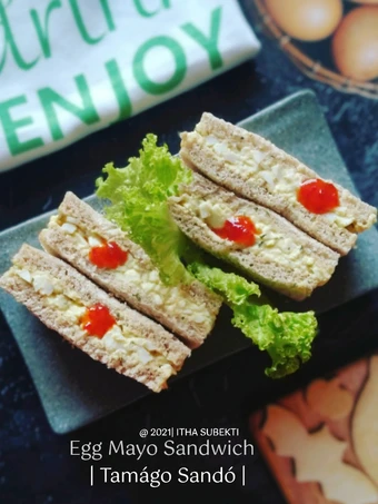 Cara Mudah Membikin Resep Egg Mayo Sandwich|Tamago Sándo| yang Uenak Anti Ribet, Lezat