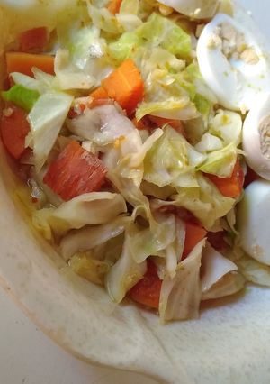 A picture of Cabbage sauce.