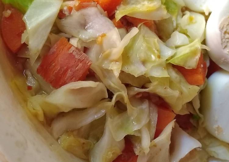 Recipe: Yummy Cabbage sauce This is Secret Recipe  From Homemade !!