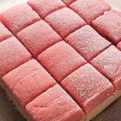 A picture of Coconut Ice Sweet - Goan Style.