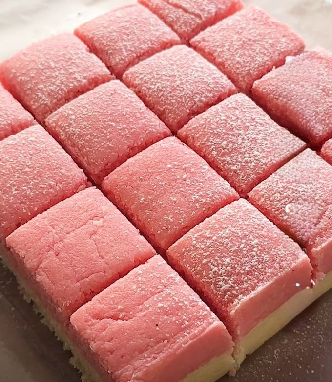 Coconut Ice Sweet Goan Style Recipe by Daxa Parmar - Cookpad