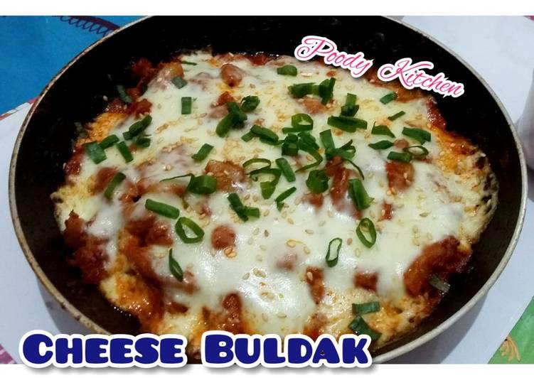 Cheese Buldak (Ayam Pedas Keju Korea)