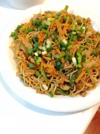 Cara Gampang Membuat Resep Mie Goreng full sayur yang Uenak Anti Ribet, Lezat