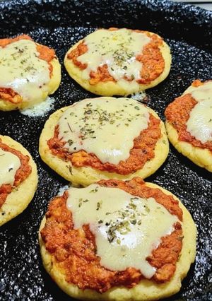 Una foto de Pizzetas de papa sin tacc