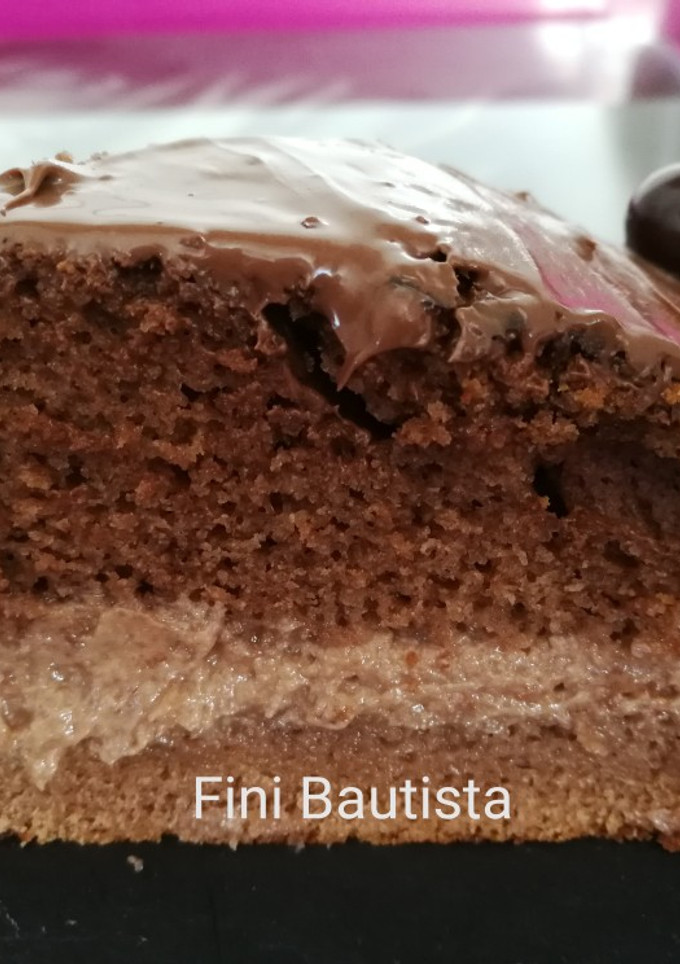 Una foto de Bizcocho de nutella