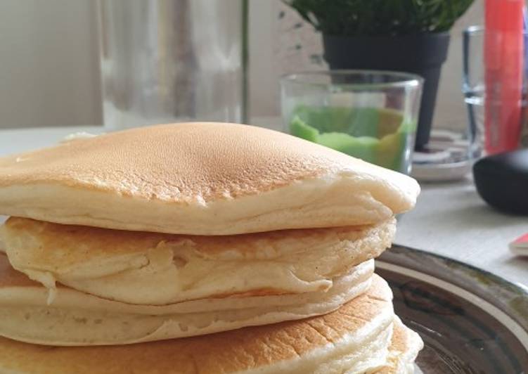 Resep Fluffy pancakes, Enak