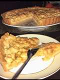 Tarte crumble aux pommes